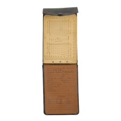 Carnet de campagne, The Army Field Note Book, AEF, 1918, nominatif