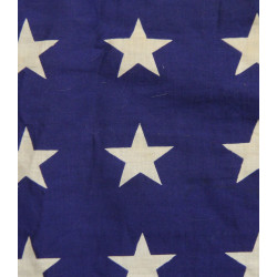 Drapeau US 48 étoiles imprimées, 85 x 150 cm