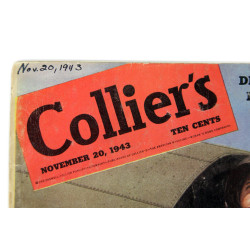 Magazine Collier's, 20 novembre 1943, US Airborne, Pigeon