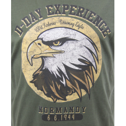T-shirt, kaki, D-Day Experience, Screaming Eagles