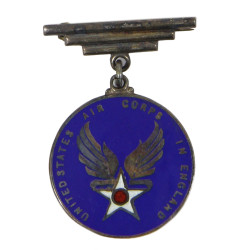Brooch, Sweetheart, USAC in England