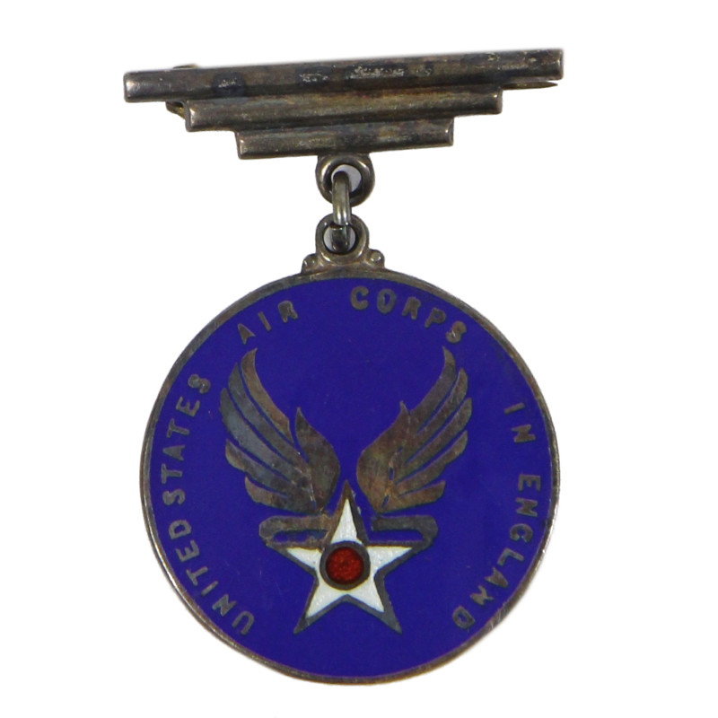 Broche, Sweetheart, USAC in England