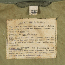Veste M-1943, US Army, 1944