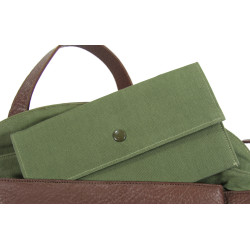Bag, Utility, WAC, with Carrying Strap, in Kraft, 1944