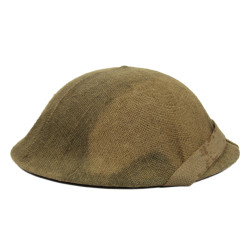 Casque Mk II, britannique, BMB-TTC, 1940, avec couvre-casque camouflé