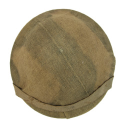 Casque Mk II, britannique, BMB-TTC, 1940, avec couvre-casque camouflé
