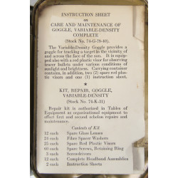 Goggles, Polaroid, Variable-Density