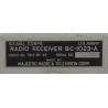 Receiver, Radio, BC-1023-A, Signal Corps, USAAF