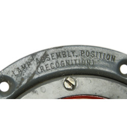 Lamp Assembly, Position, Red, Type E-2, Delta, USAAF
