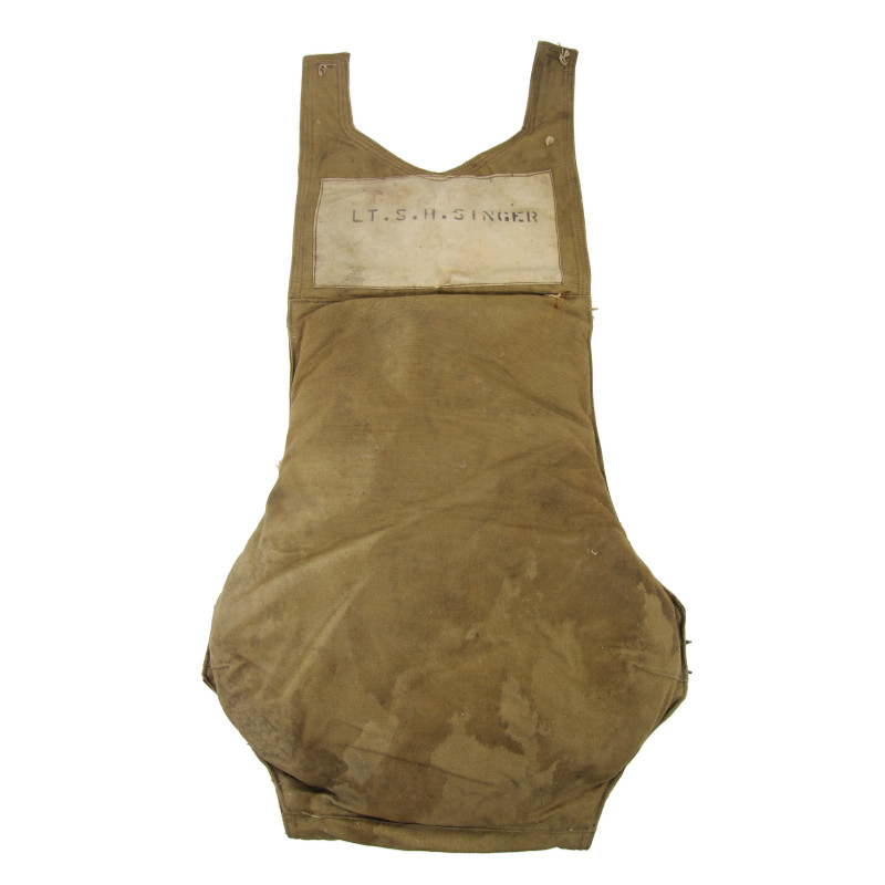 Coussin dorsal pour parachute siège, 2nd Lt. Samuel Singer, USAAF Coussin dorsal pour parachute siège, 2nd Lt. Samuel Singer, USAAF