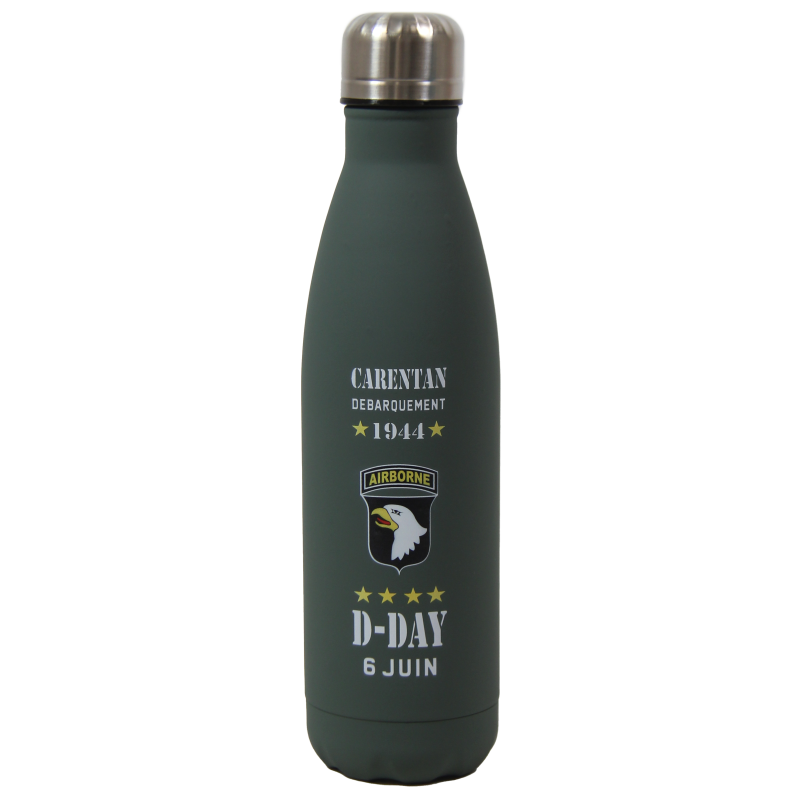Insulated bottle, OD, D-Day 6 juin
