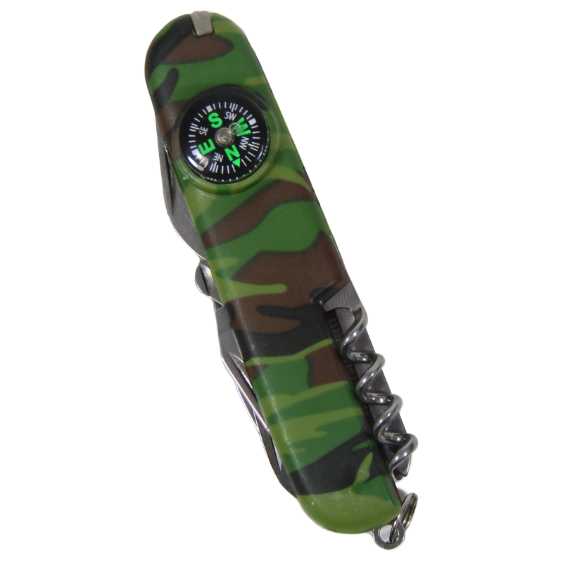 Knife, Swiss, Camouflaged Knife, Swiss, Camouflaged