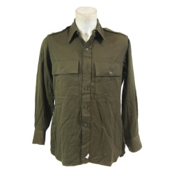 Chemise chocolat officier, USAAF