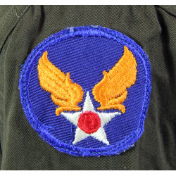 Shirt, Wool, Elastique, Officer's, Chocolate, USAAF