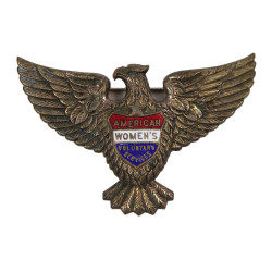 Badge, American Women's Voluntary Services, AWVS