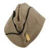 Cap, Garrison, Cotton, Khaki, Officer, WAC - Nurse, Size 7 1/8