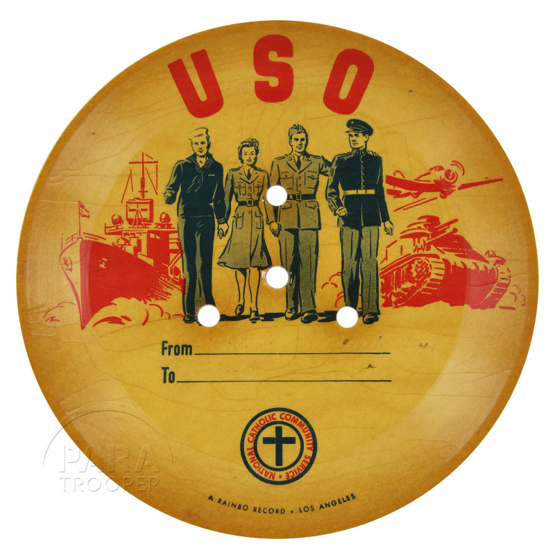 Pochette de disques, USO, Nominative