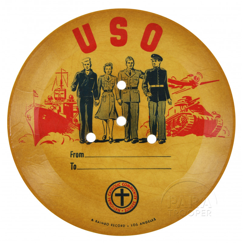 Pochette de disques, USO, Nominative