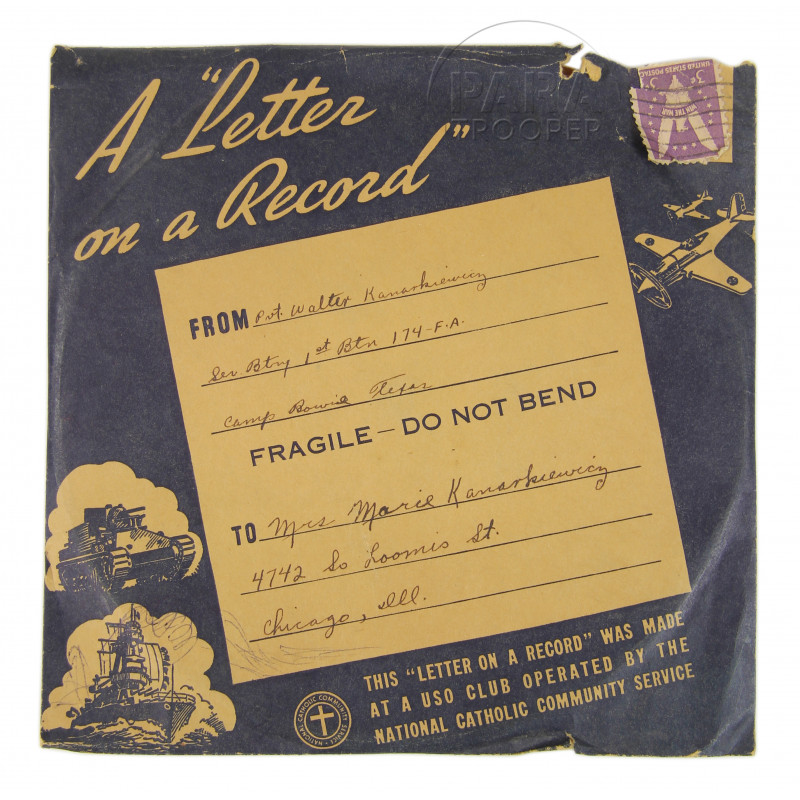 Pochette de disques, USO, Nominative
