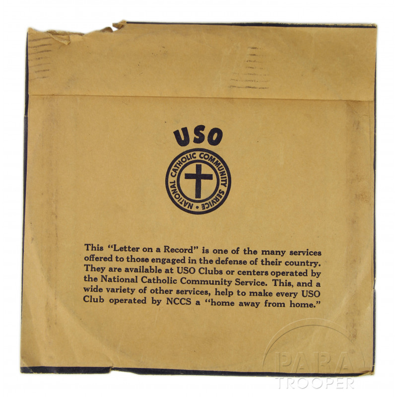 Pochette de disques, USO, Nominative