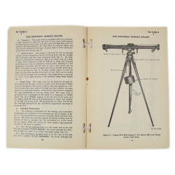Bulletin technique TB 9-585-1, Range Finder M7, 1944