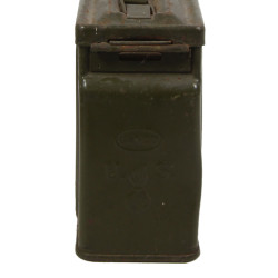 Boîte à munitions, calibre .30, mitrailleuse Browning, CANCO