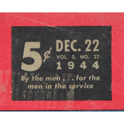 Magazine YANK, 22 décembre 1944, Merry Christmas To All GIs