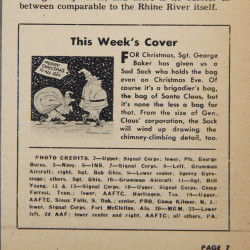 Magazine YANK, 22 décembre 1944, Merry Christmas To All GIs