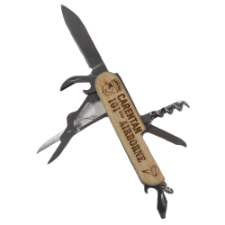 Knife, Swiss, Wood, CARENTAN, 101ème AIRBORNE