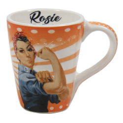 Mug, Embossed, We Can Do It!