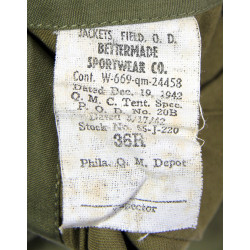 Jacket, Field, M-1941, 36R