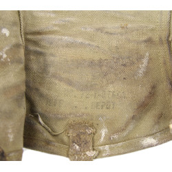 Guêtres en toile, US Army, camouflage blanc, Pfc. William Norris