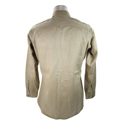 Chemise chino, 50th Signal Bn., XVIII Airborne Corps, Ardennes, Harzé