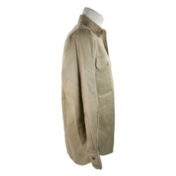 Chemise chino, 50th Signal Bn., XVIII Airborne Corps, Ardennes, Harzé