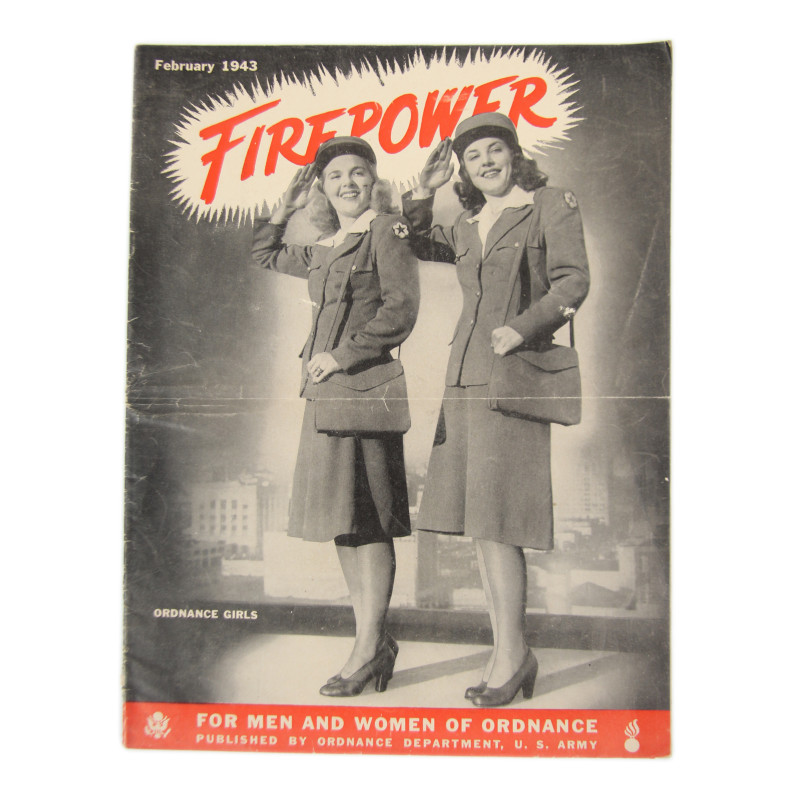 Magazine, FIREPOWER, For Men and Women of Ordnance, February 1943