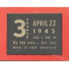 Magazine, YANK, April 22, 1945, Continental Edition