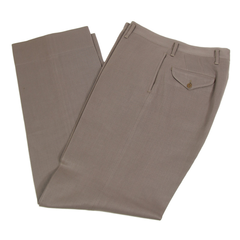 Trousers, Wool, Pink, Officer, US Army, Size 34L, Named