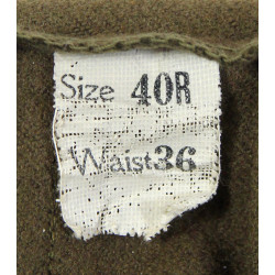 Pantalon en laine, WAC & Nurse, 40R