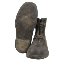 Bottes, Overshoes, caoutchouc, deux crochets