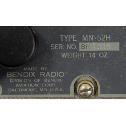 Boîtier de contrôle, MN-52H, Bendix Radio, USAAF, 1944