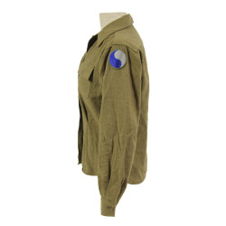Chemise moutarde, Special, WAC, taille 34, nominative