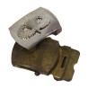 Buckle, Belt, Trousers, US Army, Brass, with Removable Plate, Jump Wings