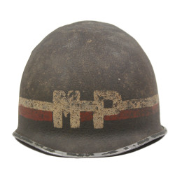 Casque M1, Military Police (MP), Normandie