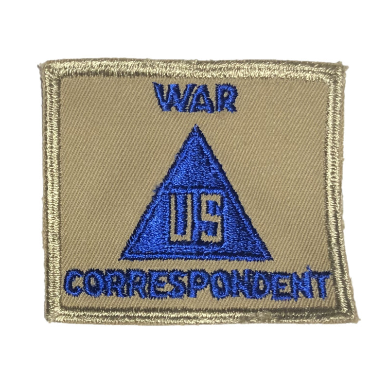 Insigne, War Correspondent, correspondant de guerre