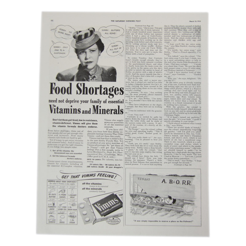 Page, Magazine, 'Life in the WAAC', The Saturday Evening Post, March 13, 1943