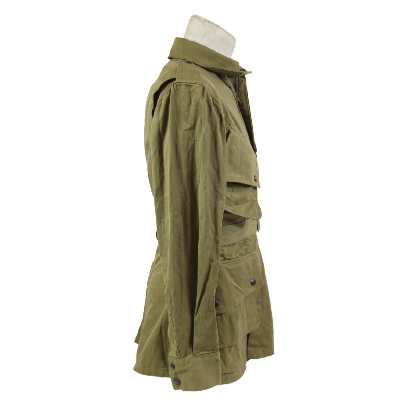 US WWⅡ COAT PARACHUTE JUMPER 1942 M42 WWII US Model 1942 Jump Jacket – The Ruptured Duck, LLC