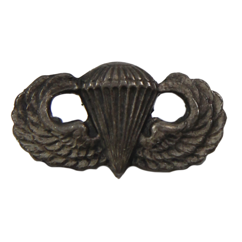 Badge, Parachutist's, 'Jump Wings', US Army, Miniature, Sterling, Pin Back