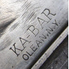 Couteau de combat, MK 2, KA-BAR, OLEAN, N.Y., US Navy, avec fourreau en cuir, BOYT -43- Couteau de combat, MK 2, KA-BAR, OLEAN, N.Y., US Navy, avec fourreau en cuir, BOYT -43-