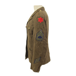 Veste de sortie WAC, Technical Sergeant, 6th Infantry Division