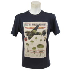 T-shirt, para, navy blue